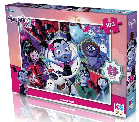 KS  Puzzle 100 Parça Vampirina