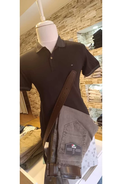 Qwerty CLASIC POLO YAKA MERSERİZE T-SHİRT - 2