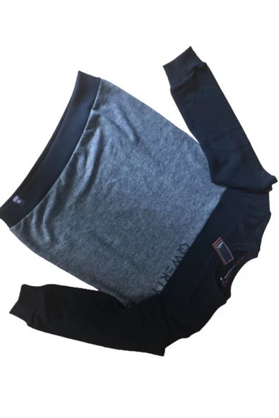 Qwerty  Erkek Sweat Robalı Marine