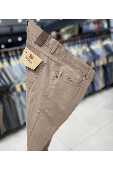 BORGESS  ERKEK SPOR CEPLİ PAMUKLU REGULAR FİT PANTOLON - 4