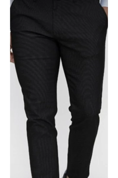 Tuba  Erkek Slimfit Spor Jogger Pantolon Kahve - 2