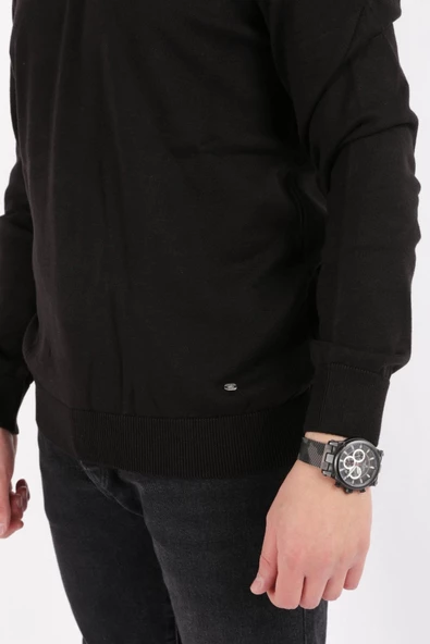 Brango 21038-22k Erkek Boğazlı Triko Kazak - 6