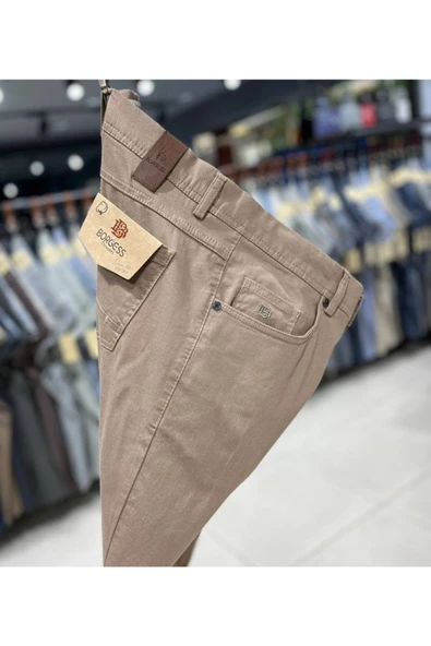 BORGESS  ERKEK SPOR CEPLİ PAMUKLU REGULAR FİT PANTOLON - 3