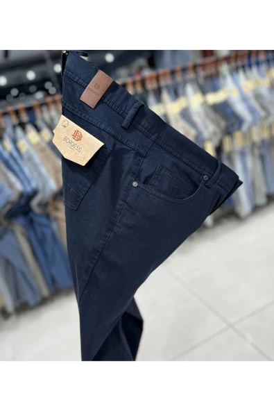 BORGESS ERKEK 5 CEP REGULAR SPOR DENİM PANTOLON - 2