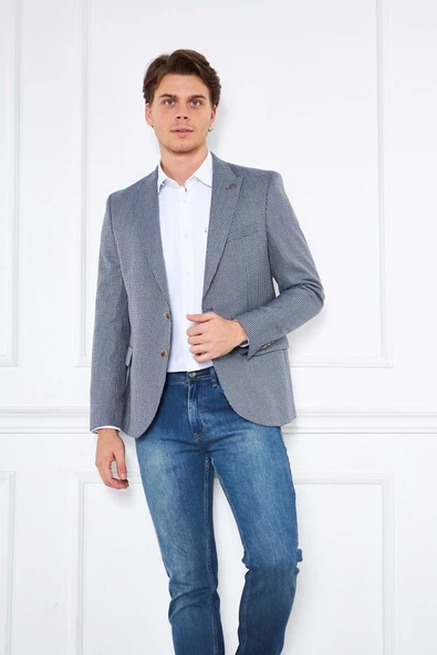 Brango Erkek Giyim Ceket 30132 Lacivert Lacivert