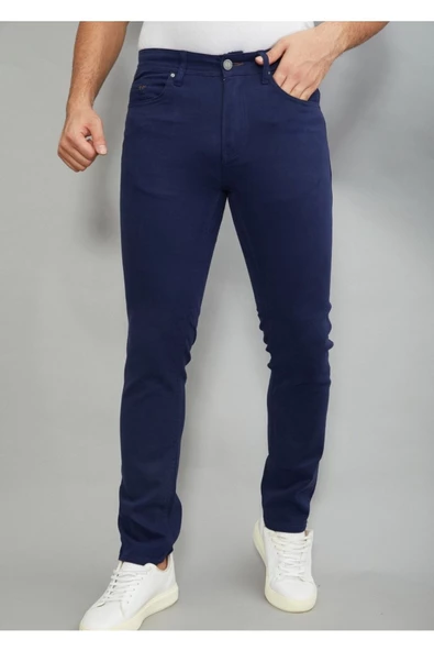 Brango  Pamuklu Spor Pantolon Lacivert - 4