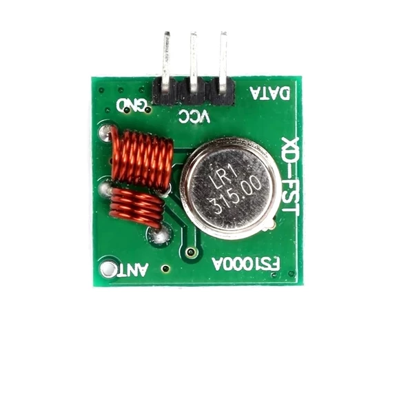 315Mhz RF Alıcı Verici Modül Çifti Kablosuz Haberleşme Kumanda - Resim 2