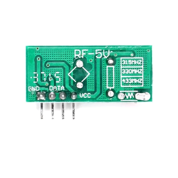 315Mhz RF Alıcı Verici Modül Çifti Kablosuz Haberleşme Kumanda - Resim 5