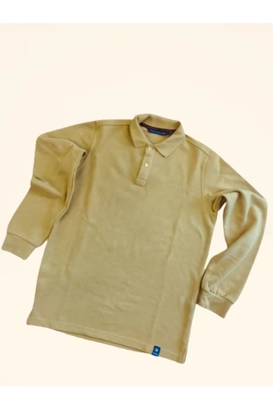 Qwerty  Polo Yaka Yırtmaçlı Clasic Sweatshırt - 2