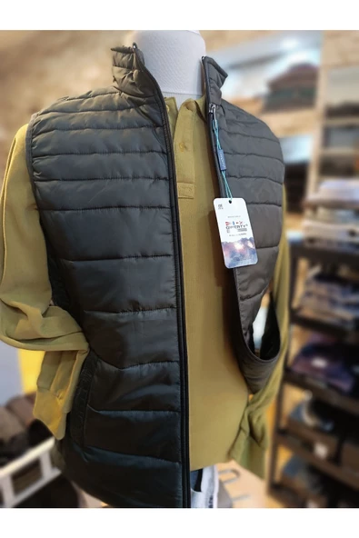 Qwerty DİK YAKALI FERMUARLI SPORT YELEK - 4