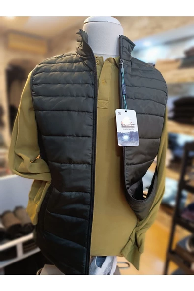 Qwerty DİK YAKALI FERMUARLI SPORT YELEK - 5