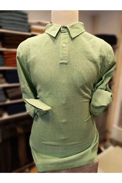 Qwerty UZUN KOL KATLAMALI SWEAT GÖMLEK - 3