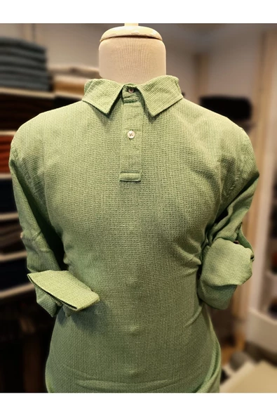 Qwerty UZUN KOL KATLAMALI SWEAT GÖMLEK - 4