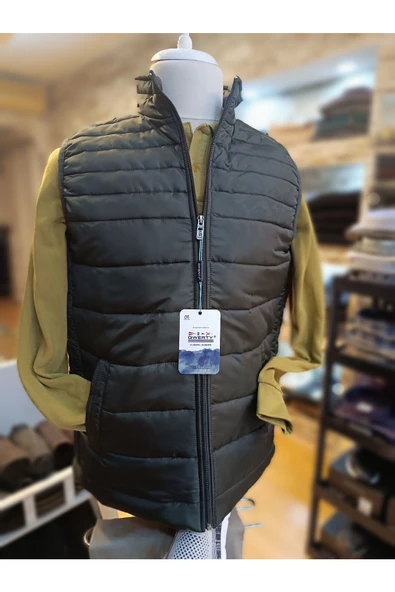 Qwerty DİK YAKALI FERMUARLI SPORT YELEK