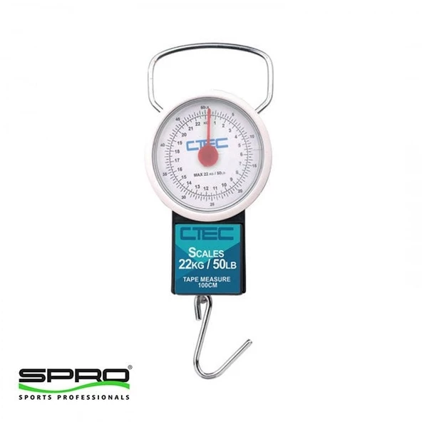 Spro C-Tec 22kg Balıkçı Tartısı