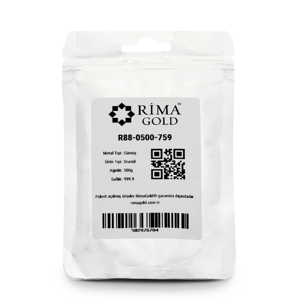 RimaGold Rima Gold 500 Gram Granül Gümüş - 2
