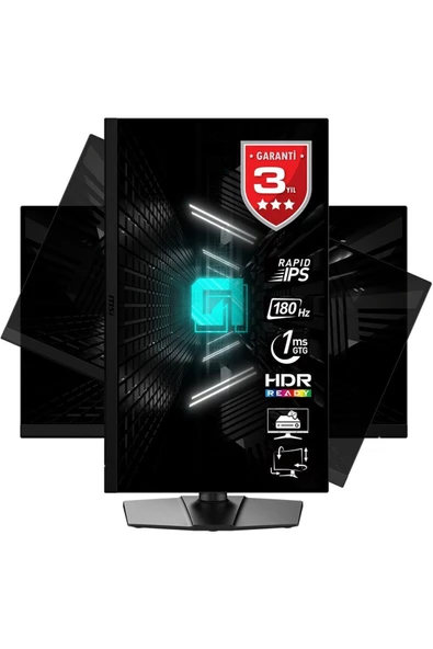 MSI G272QPF E2 WQHD RAPID IPS 180HZ 1MS 27" FREESYNC PREMIUM FLAT PIVOT GAMING MONİTÖR - 2