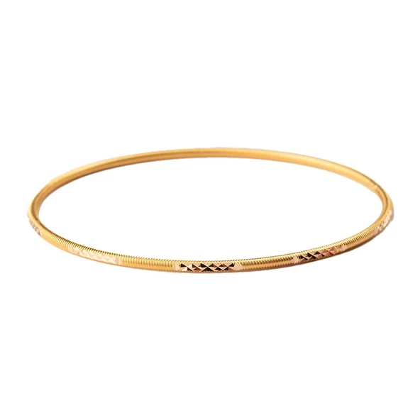 RimaGold 22 Ayar 10 Gram Parçalı Kalemli Ajda Bilezik - 3