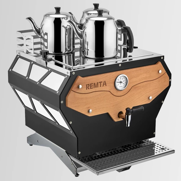 Remta Pro Serisi DE23 Üç Demlikli Jumbo Çay Makinesi 30 LT ( DEMLİK DAHİL ) - 2