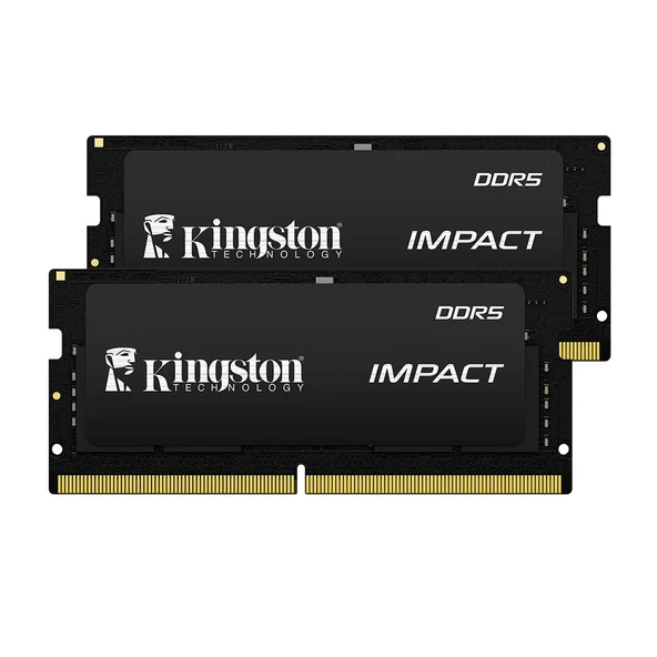 Kıngston Impact KF556S40IBK2-64TR 64GB(2X32) DDR5 5600MHz CL40 Notebook Performans Ram - 2