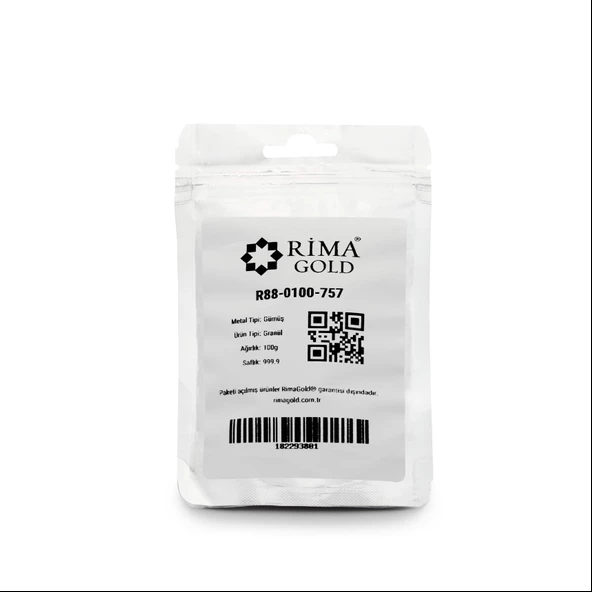 RimaGold Rima Gold 100 Gram Granül Gümüş - 2