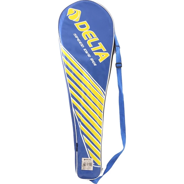 Delta Tek Parça Halinde Üretim 2 Adet Dura-Strong Badminton Raketi Ve Deluxe Badminton Çantası Seti - 5