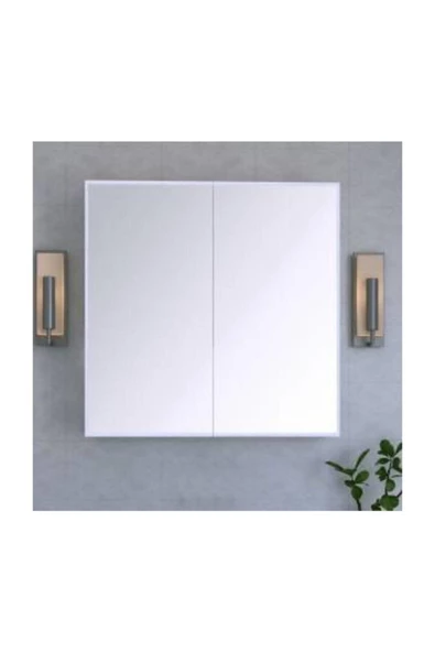 Makbulce Lavobo Üstü Aynalı Banyo Dolabı - 5