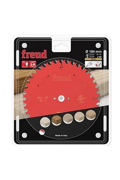 Ahşap Kesim Daire Testere Bıçağı FR11W002H  184x2,4x16 diş40 - 2