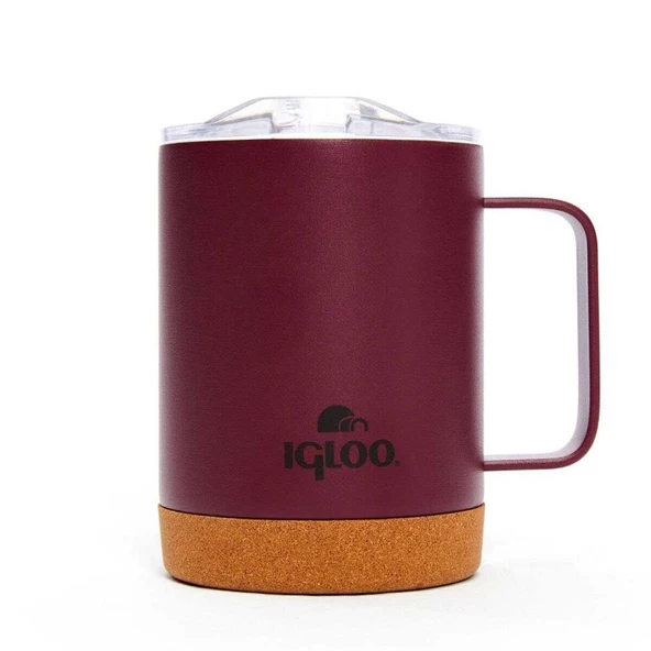 Igloo Cork Mug 350ml 205696 Bordo