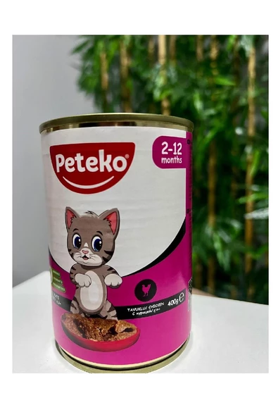 Peteko biftekli yaş mama 400 gr +1 years - 2