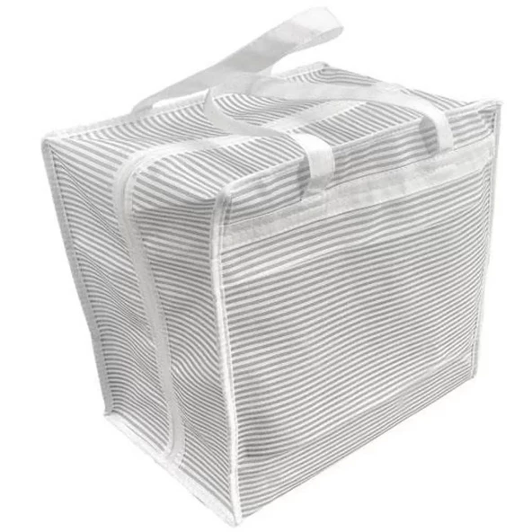 Ayakkabı Saklama Ve Taşıma Çantası (çizgili Model) Shoe Tote - 4