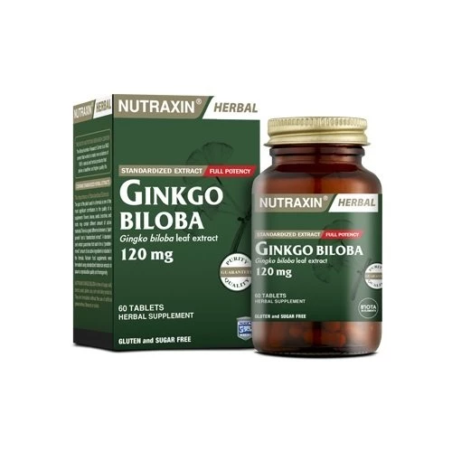 Nutraxin Ginkgo Biloba 60 Kapsül - 1