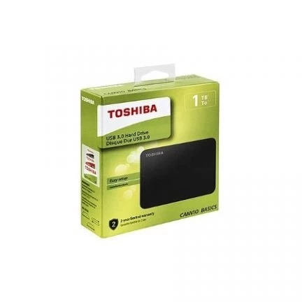 Hard Disk Harici 2.5 İnç 1 TB Usb 3.0 Toshiba Canvio HDTB510EK3AA