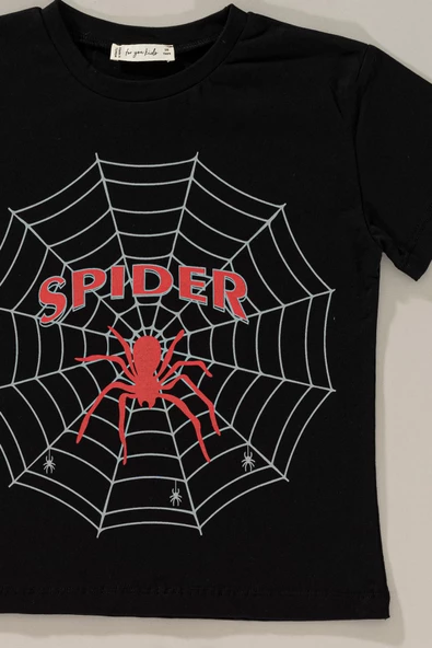 Spider Baskılı Alt Üst Takım - Resim 2