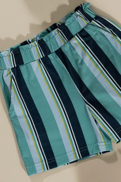 Emoji Detaylı Yeşil Alt Üst Takım - Resim 2