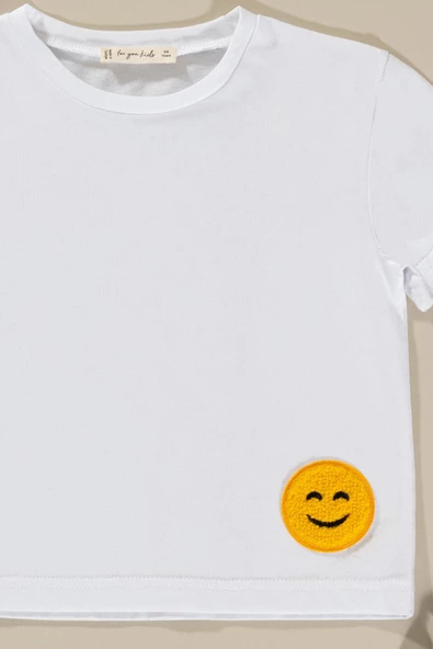 Emoji Detaylı Yeşil Alt Üst Takım - Resim 3