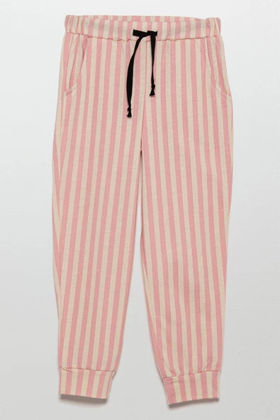 Sleep Baskılı Doğal Viskon Bordo Pijama Takımı - Resim 3