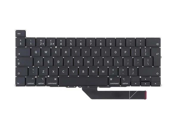 Cbtx Macbook Pro 16 İnç A2141 Uyumlu İngiltere Versiyonu Klavye - 2