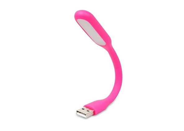 Led Usb Okuma Lambası S-link SL-L10 Pembe - Resim 2