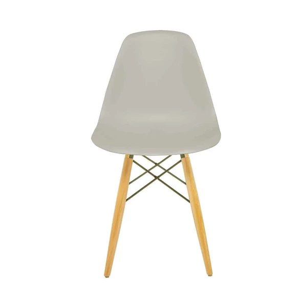Seduna Eames Sandalye | Natural Ahşap Ayaklı - 7