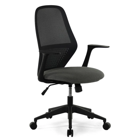 Seduna Flaten Siyah Çalışma Sandalyesi | Ofis Koltuğu - 2