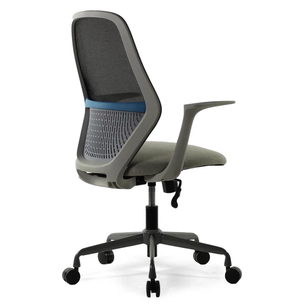 Seduna Flaten Gri Çalışma Sandalyesi | Ofis Koltuğu - 4