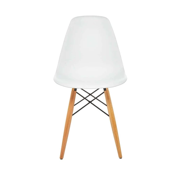 Seduna Eames Sandalye | Natural Ahşap Ayaklı - 2