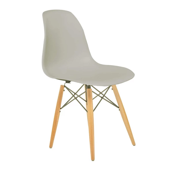 Seduna Eames Sandalye | Natural Ahşap Ayaklı - 8