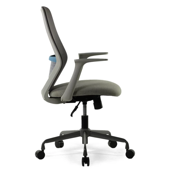 Seduna Flaten Gri Çalışma Sandalyesi | Ofis Koltuğu - 3