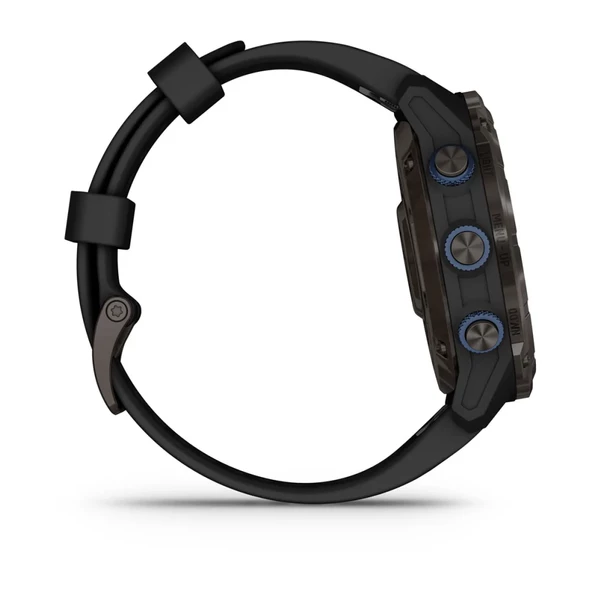 Garmin Descent Mk3i 51 Mm Karbon Gri Dlc Titanyum Siyah Silikon Kayışlı - 4