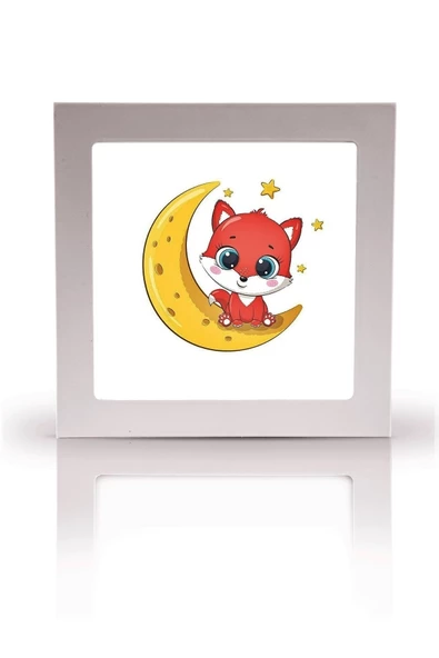 Gökyüzü Panel Çocuk-odası-avize-60x60-54w-led-armatür-genç-odası-avize-desenli-en-şık--genç-odası-avize - 4