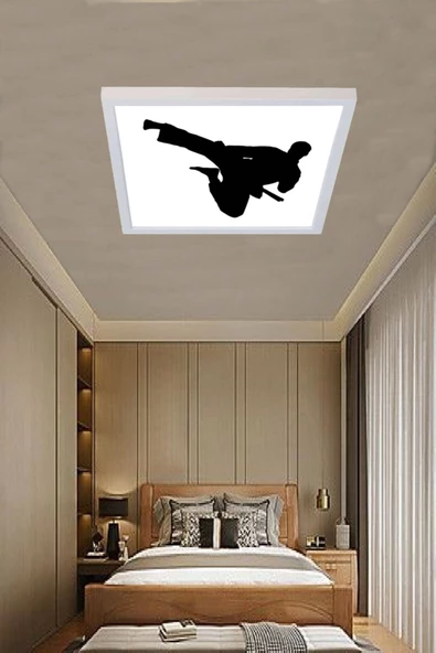 Gökyüzü Panel Yeni Nesil Karete Kit Tasarım Avize 60cm X 60cm 54w - 4