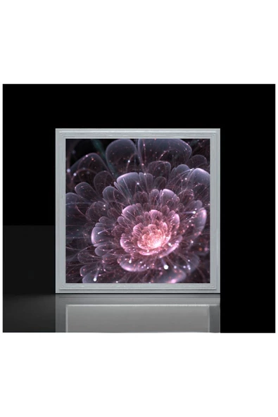 Gökyüzü Panel Yeni 54watt-60x60 -ledli Yatak Odası Avize- Uv Baskı Tasarım Aydınlatma-tavana Yapışık-kolay Montaj - 2
