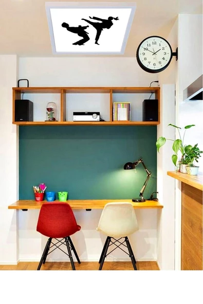 Gökyüzü Panel Judo Led Aydınlatma - 54w Tavana Model Hd Avize- 60x60 - Beyaz Işık - 6